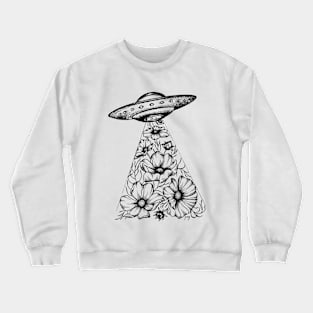 Floral Abduction Crewneck Sweatshirt